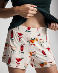 MERRY MIXES CHAMP - Packaged Short-Sleeve Short Pajama Set