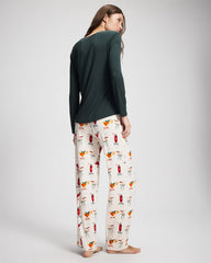 MERRY MIXES CHAMP - Packaged Long-Sleeve Pant Pajama Set