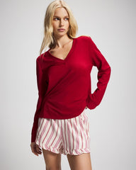 SMART STRIPE CHAMPAGNE - Pajama Set