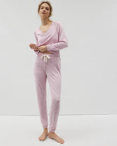 CANT BE TAMED LILAC - Banded Ankle Pajama Pant