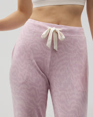 CANT BE TAMED LILAC - Banded Ankle Pajama Pant