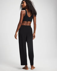 BLACK - Ankle Pajama Pant