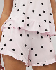 CHEERFUL DOT B SUGAR - Ruffle Pajama Tank
