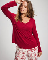 PAINT THE TOWN RED - Classic Long Sleeve Pajama Top