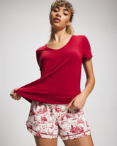 PAINT THE TOWN RED - Classic Pajama Top
