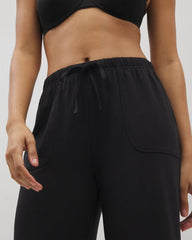 BLACK - Pajama Pants