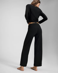BLACK - Pajama Pants