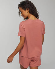 - Short-Sleeve Pocket Pajama Tee