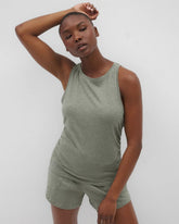HEATHER HIGHLANDS - Ruched Pajama Tank