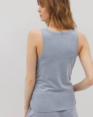 HEATHER MARINA - Ruched Pajama Tank