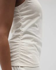 HEATHER CRYSTAL - Ruched Pajama Tank