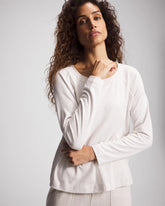 HEATHER CRYSTAL - Most Loved Cotton Long Sleeve Pajama Tee