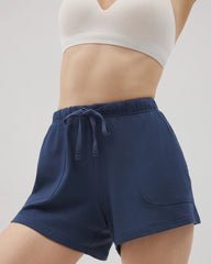 INK BLUE - Pajama Shorts