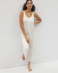 HEATHER CRYSTAL - Henley Jumpsuit