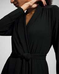 BLACK - Short Robe