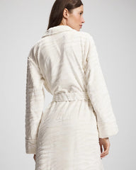 CHAMPAGNE DREAMS - Textured Plush Long Robe