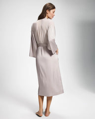 GRAY GLASS - Lace Long Robe