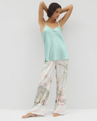 HARBOR GREEN - Double Strap Pajama Cami