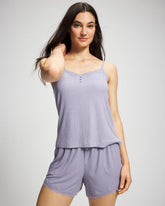 LAVENDER CLOUD - Pointelle Pajama Cami