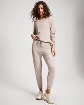 HEATHER MINK - Essential Terry Jogger