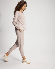 HEATHER MINK - Essential Terry Jogger