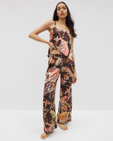 PARROT-DISO PLUME G FR - Piped Pajama Pant