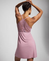 LILAC WINE - Lace Chemise