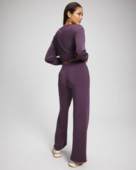 PLUM PERFECT - Modern Modal Straight Leg Pant