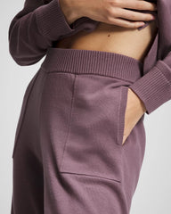 PURPLE FLINT - Cotton Sweater Crop Pant