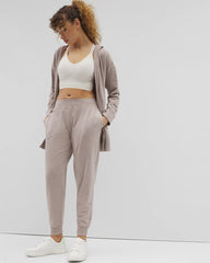 HEATHER MINK - Essential Terry Jogger