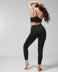 BLACK - High-Waist Pocket Leggings