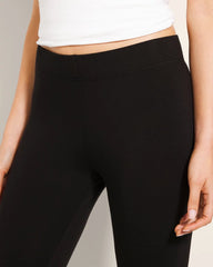 BLACK - Crop Leggings