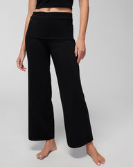 BLACK - 24/7 Fold-Over High-Waisted Bottoms