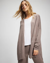 HEATHER FAWN - Premier Knit Sweater Wrap