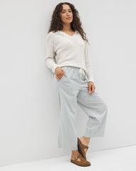 SALT MIST - Cotton Open Stitch Hoodie