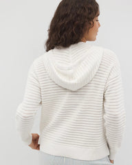 SALT MIST - Cotton Open Stitch Hoodie