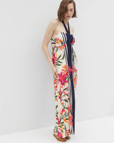 LE TIGRE FLORA BDR PARCH - Retreat Maxi Bra Dress