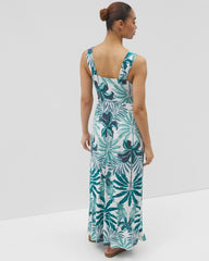 TROPIC TWIST ALLOVER - Bahia Maxi Bra Dress