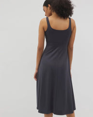 POLAR NIGHT - Lounge Square Neck Midi Dress