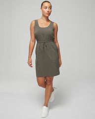 DARK GRAY OLIVE - Tank Cargo Dress
