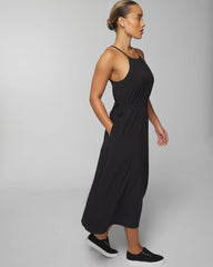 BLACK - Relaxed Travel Bra Dress