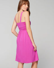 WILD BERRY - Rouched Short Bra Dress