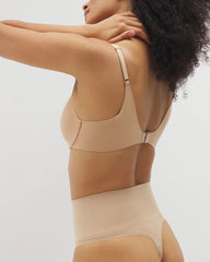 WARM AMBER - Second Skin by Soma Mid-Level Shaping Seamless Thong