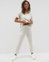 HEATHER CRYSTAL - Cropped Pants