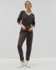 GALAXY GRAY - Cropped Pants
