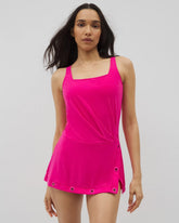 DRAGON FRUIT - Beyond Control Grommets Swim Dress