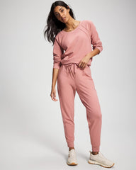 CINDER ROSE - Essential Terry Jogger