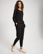 BLACK - Essential Terry Jogger