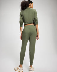 DARK SAGE - Ultrasoft Fleece Joggers