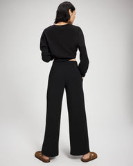 BLACK - Modern Modal Straight Leg Pant